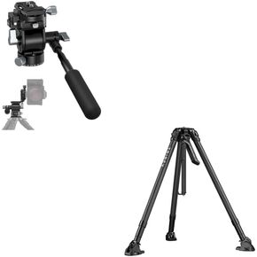 SmallRig x Potato Jet Tribex Hydraulic Carbon Fiber Tripod+Video Head for Vertical/Horizontal Shooting,