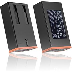 Power Mag 5Ah Rechargeable Lithium Battery2 Pack, Compatible with Moultrie Edge Battery Pack Series Cameras (Edge, Edge2, Edge2 Pro), Long-Lasting Trail Camera Power Solution