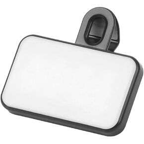 RGB Led Selfie Light Clip-on Portable Video Light for Streaming Computer