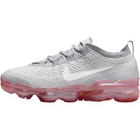 Nike Air Vapormax 2023 Flyknit Women's Shoes (DV6840-006, Photon Dust/Wolf Grey/Red Stardust/White) Size 8