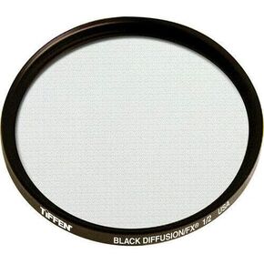 Tiffen 49mm Black Diffusion FX 1/2 Filter MFR # 49BDFX12