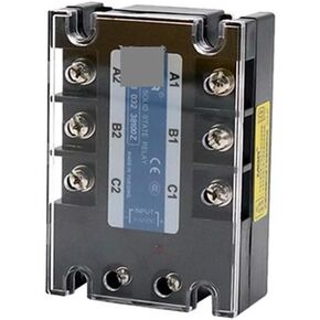 Solid State Relay MGR-3 032 38100Z SSR-100DA 100A 380VAC 3~32VDC DC-AC Three Phase Solid State Relay(MGR-3 032 38100Z)