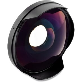 0.3X Precision Engineered Fisheye Lens Compatible with Panasonic HC-X1500 (Ultra-Wide View)