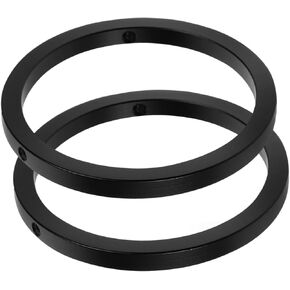 TIDTALEO 1set Parfocal Rings for Telescope Eyepiece Alloy Metal Astronomical Accessories Viewing Exact Focus Compatible Various Telescopes