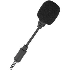 Kisangel 3.5mm Conference Mic Mini for 2 Portable Condenser Windproof Cover for Noise Reduction