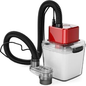 Dust Collector for CNC Machine, Air Filtration System and Powerful Suction 6000Pa, Large Capacity 2.8L Dust Extraction System CNC Kit Compatible with CNC TTC450 Seriers