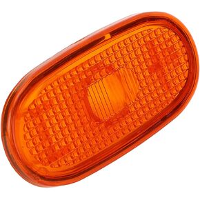 Side Lamp Reflector PC Fog Scratch Side Marker Reflector Replacement for Sprinter 2006 UP Orange Side Lamp ReflectorSide Marker ReflectorSide Light ReflectorSide Turn