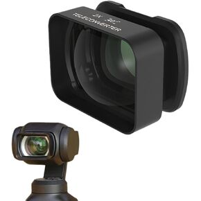 2X Telephoto Lens for Spirit Eye osmo pocket3, 2X Magnification Photography Lens Magnetic Attachment, High Definition Coating, Long Distance Photography