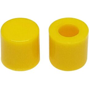 100Pcs 6X6 Key Caps A56 Switch Cap (for 6 * 6 Buttons) Multicolor Diameter of About 3.2MM Height of About 6M(Yellow)