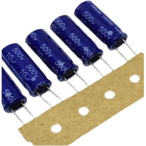 10pcs/20pcs 500v 10uf 500v10uf 10x25mm مكثف 10uf 500 فولت التردد العالي (500v10uf 20pcs)