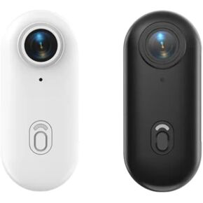 4K HD Mini Vlog Camera with WiFi Wireless Portable Action Body Cam for Sports Travel Photography Pocket Sized Video Recorder (H88 (W 1080p Lite),128G-TF)