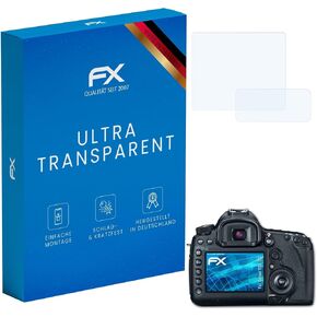 Screen Protection Film compatible with Canon EOS 5D Screen Protector, ultra-clear FX Protective Film (Set of 3)