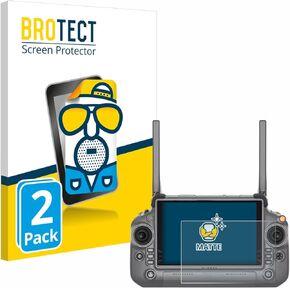 Screen Protection Film 2-Pack Compatible with DJI RC Plus Anti Glare Screen Protector [Matte, Scratch Proof]
