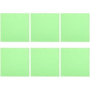 Toyandona 6pcs Cleaning Cloths Cleaning Cloth Car Carcle Care Cleaning Pad Pad Cleaning Cleaning Cleaning للهواتف الذكية ، تلفزيون LCD ، أقراص ، شاشات الكمبيوتر المحمول ، عدسات الكاميرا الخضراء