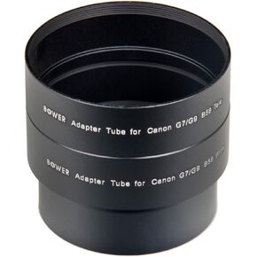 Bower A52G7C Canon G7/G9 58 mm Adapter Tube (Black)