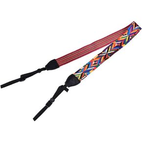 Camera Strap, PU Adjustable Shoulder Neck Strap Belt, Universal Anti-slip Camera Strap Length Compatible with All DSLR Cameras