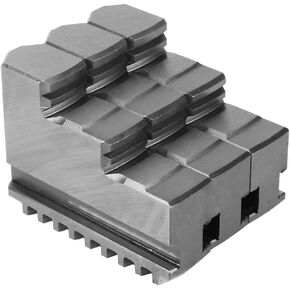 3 Pcs 20CrMnTi Internal Jaw for K11 200 8in Lathe Chuck, CNC Machine Tool Accessory, and Wear