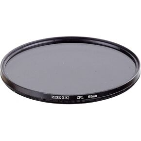 Rise(UK) Circular Polarizing CPL Lens Filter for DSR Camera Lens (43mm)