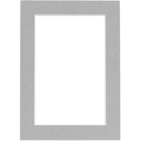 24x36 Mat Bevel Cut for 22x30 Photos - Acid Free Grey Precut Matboard - For Pictures, Photos, Framing - 4-ply Thickness