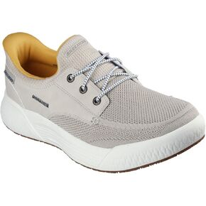 Skechers - Mens Relaxed Fit: Cyrus - Eagan Slip On Shoes, Color Sand, Size: 10.5 M US