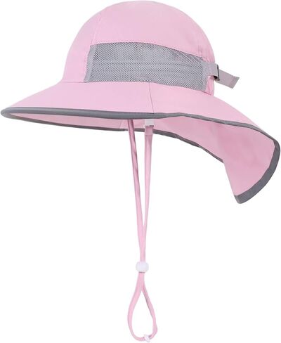 حماية من أشعة الشمس UPF 50+ Kids Wide Brim Neck Righ in Saudi Arabia