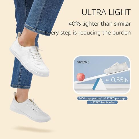 STQ Womens Slip On Shoes Orthopedic Walking Sneakers Casual Low Top Tennis Comfortable Classic in Saudi Arabia