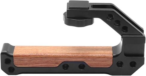 Camera Cage Rig Kit Top Handle Grip Cold Shoe Mount Compatible with Canon EOS R8 ARRI Housing SLR Video Protective Case (Only Handle Grip) in Saudi Arabia