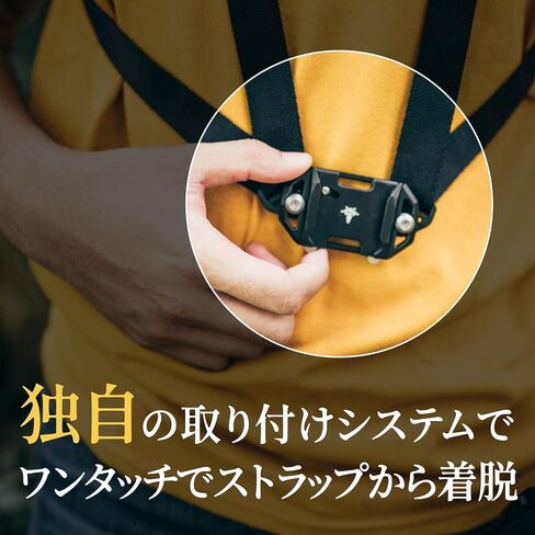 Silence Corner pi Strap Sport | Universal Convertible Padded Camera Carrying Strap with Manta Quick-Release Plate System in Saudi Arabia