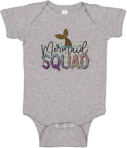 Mermaid Squad Baby Infant Bodysuit in Saudi Arabia