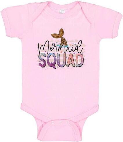 Mermaid Squad Baby Infant Bodysuit in Saudi Arabia