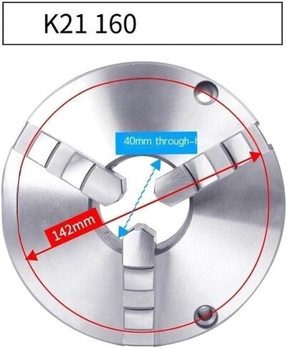 Three-jaw chuck K21-100, K21-125, K21-160 lathe three-jaw(K21-100) in Kuwait