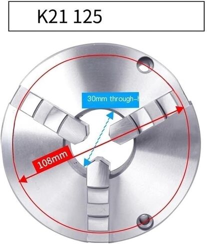 Three-jaw chuck K21-100, K21-125, K21-160 lathe three-jaw(K21-100) in Kuwait