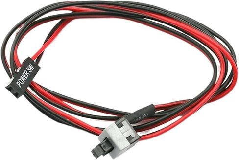 1PCS PC Housing Red Green LED LAMP ATX RESET RESET HDD Switch Lead 20 "لكابل اللوحة الأم للكمبيوتر الشخصي (1pcs 80cm) in Saudi Arabia