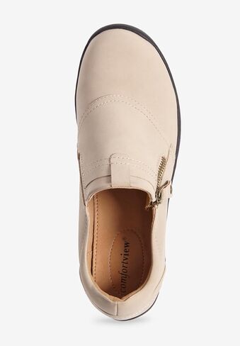 Comfortview Aidan Flat zip-up Women Walk Shoes (عرض واسع) in Kuwait