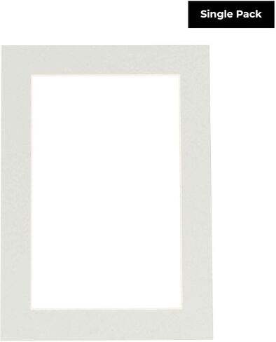 على مدار 24 × 36 حصيرة مقطوعة ل 22 × 30 صورة - حميمة حميمة رمادية رمادية - للصور ، الصور ، تأطير - سماكة من 4 طوابق in Kuwait
