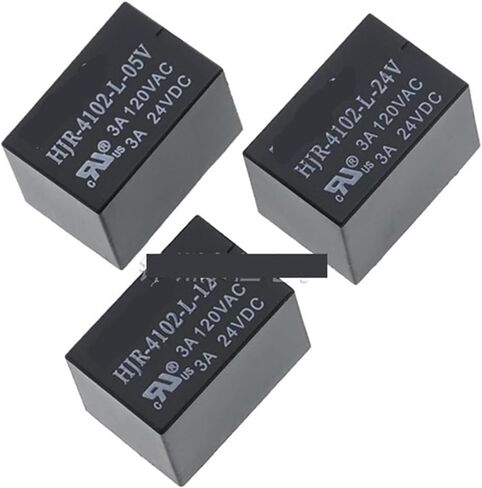 5Pcs HJR-4102-L-05V HJR-4102-L-12V HJR-4102-L-24V 6PINS 3A Signal Relay(HJR-4102-L-12V) in Saudi Arabia