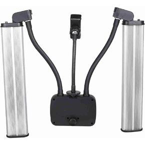 Portable LED Video Light, Dimmable Color Temperature, Brightness Adjustable with Tripod Stand for Live Streaming, Video Recording, Makeup (US Plug)