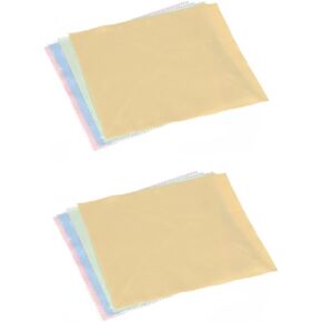 2sets Microfiber Cleaning Cloths تعيين 6 ألوان شاشة الهاتف من منشفة الألياف الدقيقة للأجهزة اللوحية البصريات 10pcs*2