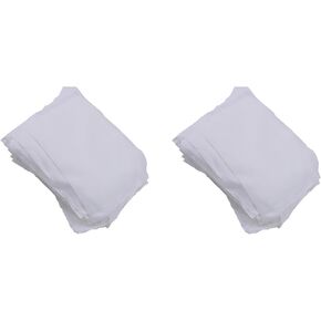 6inch هاتف قطعة قماش نظيفة 200pcs حقيبة مضادة لمكافحة الألياف الدقيقة ممسحة للهاتف والورشة للكمبيوتر وصيانة الكاميرا قطعة قبالة القطن القطن
