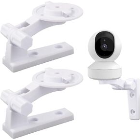 Baby Monitor Mount Bracket for Tapo C200/C201/C210/C211/C212/C220/C225 & Kasa EC70/EC71/KC410S, 180° Adjustable Swivel