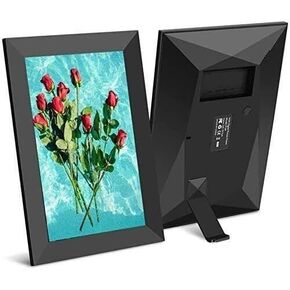 8-Inch WiFi Digital Picture Frame HD 1280x800 Touch Screen 16GB Storage Auto Rotate Cloud Sharing