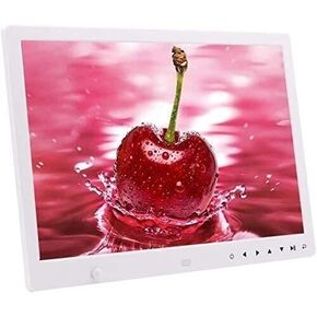 15.4-Inch Digital Photo Frame HD IPS Display 1280x800 with Motion Sensor, Auto-Rotate, USB/SD Support, Music Video Player