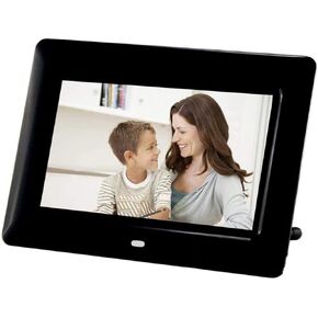 7-Inch Digital Photo Frame with Motion Sensor, HD 800x480 Acrylic Display, USB/SD Support, Clock & Calendar