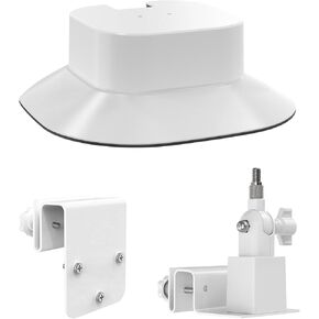 Holicfun Rain Cover Bundle with Gutter Mount Kit for Eufy SoloCam E30 and 4G LTE Cam S330