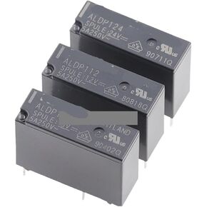 5pcs/lot Relay ALDP105 ALDP112 ALDP124 5A 250V 4PIN 5V 12V 24V Power Relays Replaceable G5NB-1A-E HF46F-024-HS1(ALDP105(5V))