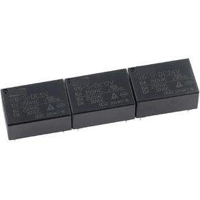 1PCS Relay V6-S-DC5V V6-S-DC12V V6-S-DC24V 16A 4PIN 5V 12V 24V Power Relay Replaceable HF7520-005 012 024-HSTP(V6-S-DC24V)