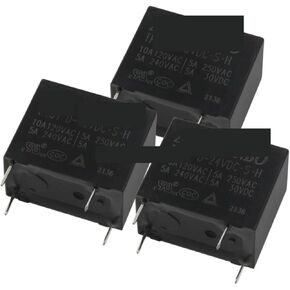 5Pcs Relay TRG1 D-5VDC-S-H TRG1D-12VDC-S-H TRG1D-24VDC-S-H 4PIN 5A Replaceable HF32F -005 5V 12V 24V Power Relay(TRG1D-24VDC-S-H)