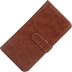 Photo Album, PU Leather Photo Album with 80 Pockets Small for Camera (Brown)