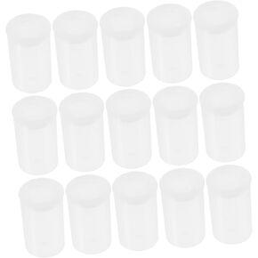 Protective Film Canisters Case 30pcs Plastic Film Cans with Carrying Box for