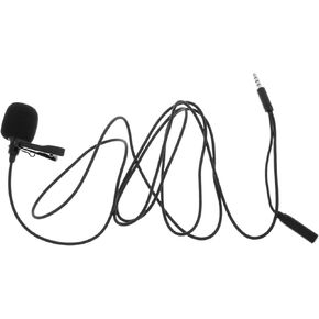 HANABASS Small Phone Microphone Lightweight Lapel Clip-on Mic for Video Recording Karaoke Live Streaming and More Advanced Noise Reduction